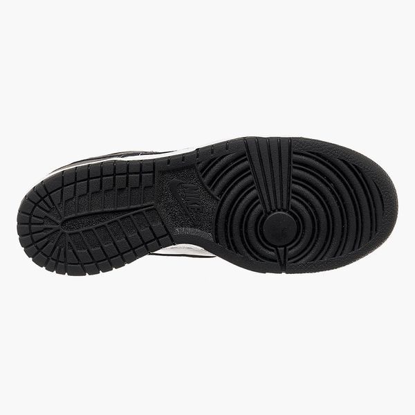 Кросівки жіночі Nike Dunk Low Retro White Black (Gs) (CW1590-100) CW1590-100-39 фото