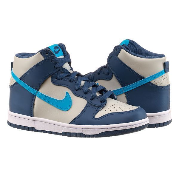 Кросівки жіночі Nike Dunk High Gs Grey Blue (DB2179-006) DB2179-006 фото