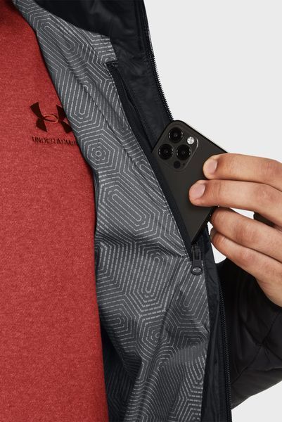 Куртка чоловіча Under Armour Legend Down Hooded Jacket (1385837-001) 1385837-001-SM фото