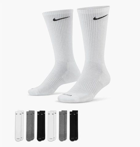 Шкарпетки Nike U Nk Ed Pls Csh Crw 6Pr - 132 (SX6897-965) idealsport|SX6897-965-38-42 фото