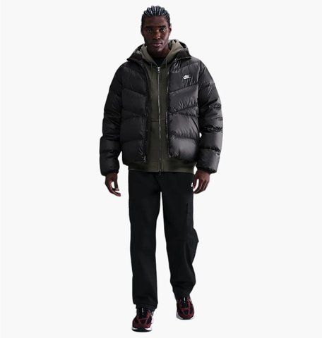 Куртка чоловіча Nike M Windrunner Stmnt Dwn Jkt Black (HQ7790-011) HQ7790-011-XL фото