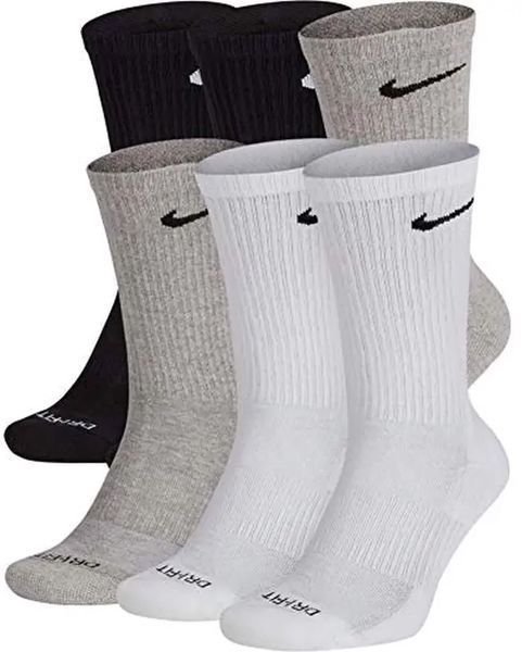 Шкарпетки Nike U Nk Ed Pls Csh Crw 6Pr - 132 (SX6897-965) idealsport|SX6897-965-38-42 фото